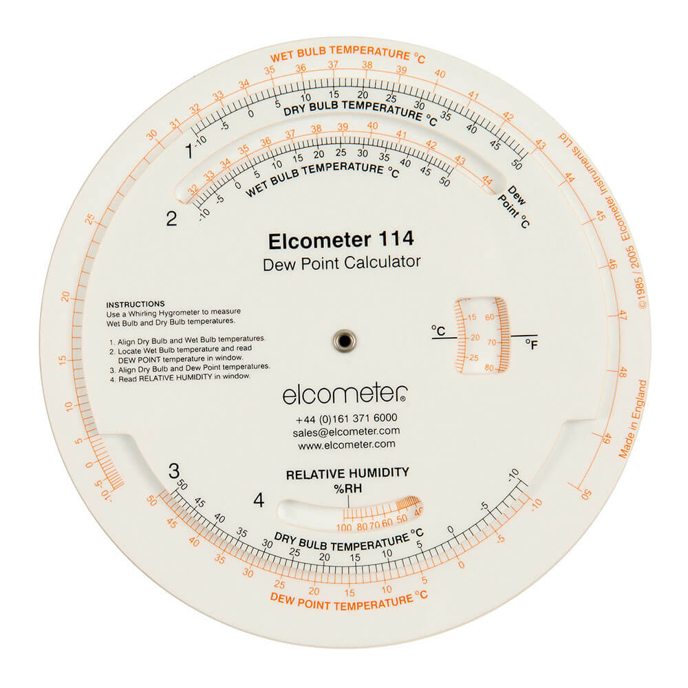 Elcometer-114-dewpoint-calc